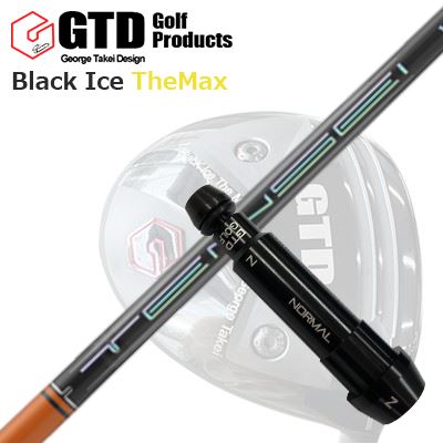 Black Ice The Max ドライバー用スリーブ付シャフトTENSEI Pro Orange 1K Series